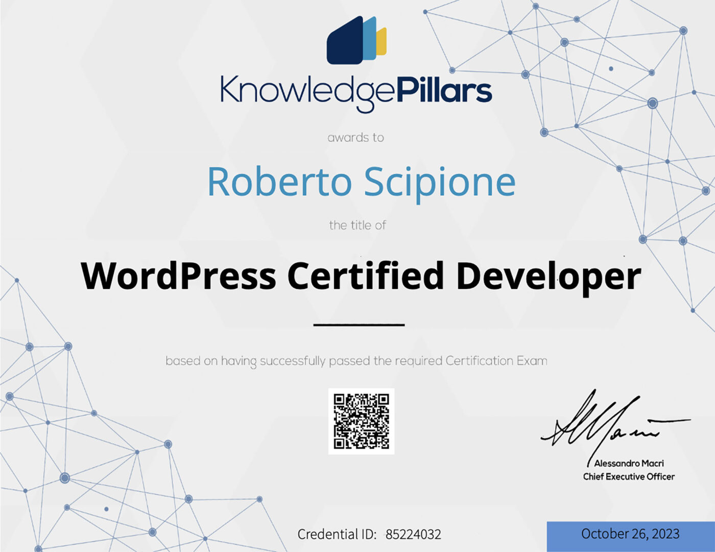 Certificazione WordPress Developer - 3